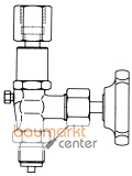 AFRISO Manometer-Absperrventil DIN 16270
