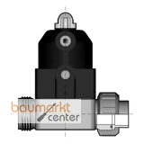 Aliaxis 2/2-W-Membranventil CM/CP, PP, Typ 186, Vschr. Schwei�m.,Heizele.MS.,NC,d20 FKM