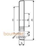 Aliaxis Losflansch, PVC-U d 200, FL1 Auslauf