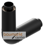 Aliaxis Bogen 90 Gr. Doppelrohr d 200 x 125