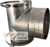 Bertrams EWR Sattelst�ck d:130 Stutzen 90 Grad