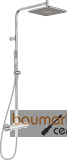 Hansa Regenbrause-Duscharmatur HANSAAURELIA