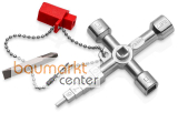 KNIPEX 00 11 04 Profi-Key f�r g�ngige Absperrsysteme 89 mm