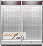 KNIPEX 00 19 30 VIT 3 Vitrine f�r Produktpr�sentation zur Montage an Lochplattenw�nden 400 mm