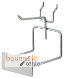 KNIPEX 00 19 33 Lochplattenhaken kurz 90 mm