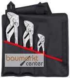 KNIPEX 00 19 55 S7 Zangenschl�ssel-Set 3-teilig 330 mm