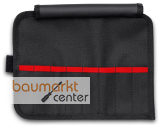 KNIPEX 00 19 92 V02 LE Werkzeug-Rolltasche f�r Pinzetten 7 F�cher 90 mm