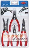 KNIPEX 00 20 03 SB Pr�zisions-Sicherungsringzangen-Set 4-teilig