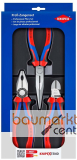KNIPEX 00 20 11 Montage-Paket 1 x 03 02 180, 1 x 26 12 200, 1 x 70 02 160