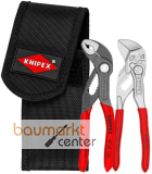 KNIPEX 00 20 72 V04 Mini-Zangenset in Werkzeugg�rteltasche 1 x 87 01 125, 1 x 86 03 125 160 mm