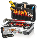 KNIPEX 00 21 21 HK S Werkzeugkoffer "Vision27" Sanit�r 52-teilig 200 mm