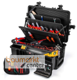 KNIPEX 00 21 37 Werkzeugkoffer "Robust45 Move" Elektro 66-teilig 428 mm