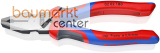 KNIPEX 02 02 180 Kraft-Kombizange mit Comfort-Griffen schwarz atramentiert 180 mm