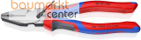 KNIPEX 02 02 200 Kraft-Kombizange mit Comfort-Griffen schwarz atramentiert 200 mm