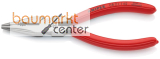 KNIPEX 08 21 145 Spitz-Kombizange mit Kunststoff �berzogen schwarz atramentiert 145 mm