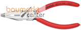 KNIPEX 08 21 145 SB Spitz-Kombizange mit Kunststoff �berzogen schwarz atramentiert 145 mm