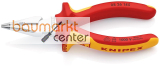 KNIPEX 08 26 145 SB Spitz-Kombizange isoliert mit Mehrkomponenten-H�llen, VDE-gepr�ft verchromt 145 mm