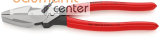 KNIPEX 09 11 240 Kraft-Kombizange "Lineman's Pliers" amerikanisches Modell mit rutschhemmendem Kunststoff �berzogen schwarz atramentiert 240 mm