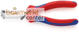KNIPEX 11 05 160 Abisolierzange mit �ffnungsfeder, universal mit Mehrkomponenten-H�llen verchromt 160 mm