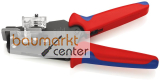 KNIPEX 12 12 02 Pr�zisions-Abisolierzange mit Formmessern mit Mehrkomponenten-H�llen br�niert 195 mm