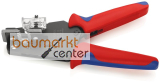 KNIPEX 12 12 13 Pr�zisions-Abisolierzange mit Formmessern mit Mehrkomponenten-H�llen br�niert 195 mm