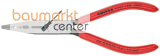 KNIPEX 13 01 160 Verdrahtungszange mit Kunststoff �berzogen schwarz atramentiert 160 mm