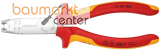 KNIPEX 13 46 165 Abmantelungszange isoliert mit Mehrkomponenten-H�llen, VDE-gepr�ft verchromt 165 mm