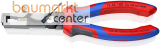 KNIPEX 13 62 180 StriX� Abisolierzangen mit Kabelschere mit Comfort-Griffen schwarz atramentiert 180 mm