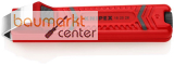 KNIPEX 16 20 28 SB Abmantelungswerkzeug mit Schleppklinge schlagfestes Kunststoffgeh�use 130 mm