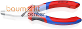 KNIPEX 20 05 160 Flachzange mit Comfort-Griffen verchromt 160 mm