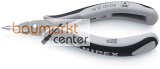 KNIPEX 34 52 130 ESD Pr�zisions-Elektronik-Greifzange ESD mit Mehrkomponenten-H�llen br�niert 130 mm
