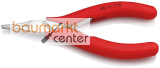 KNIPEX 35 11 115 Elektronik-Greifzange mit durchgestecktem Gelenk mit rutschhemmenden Kunststoff-H�llen 115 mm