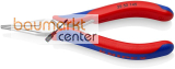 KNIPEX 35 52 145 Elektronik-Greifzange mit durchgestecktem Gelenk mit Mehrkomponenten-H�llen 145 mm