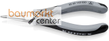 KNIPEX 35 62 145 ESD Elektronik-Greifzange ESD mit durchgestecktem Gelenk mit Mehrkomponenten-H�llen spiegelpoliert 145 mm