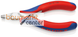 KNIPEX 36 12 130 Elektronik-Best�ckungszange mit Mehrkomponenten-H�llen 130 mm