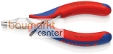 KNIPEX 36 22 125 Elektronik-Best�ckungszange mit Mehrkomponenten-H�llen 125 mm