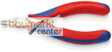 KNIPEX 36 32 125 Elektronik-Best�ckungszange mit Mehrkomponenten-H�llen 125 mm