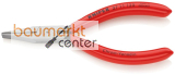 KNIPEX 37 11 125 Greifzange f�r Feinmechanik mit Kunststoff �berzogen schwarz atramentiert 125 mm