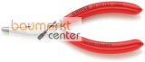 KNIPEX 37 13 125 Greifzange f�r Feinmechanik mit Kunststoff �berzogen verchromt 125 mm