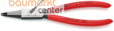 KNIPEX 44 11 J2 SB Sicherungsringzange f�r Innenringe in Bohrungen mit Kunststoff �berzogen schwarz atramentiert 180 mm