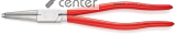 KNIPEX 44 13 J4 Sicherungsringzange f�r Innenringe in Bohrungen mit Kunststoff �berzogen verchromt 320 mm