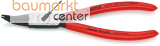 KNIPEX 44 31 J22 Sicherungsringzange f�r Innenringe in Bohrungen 45� gewinkelt mit Kunststoff �berzogen schwarz atramentiert 180 mm