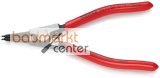 KNIPEX 46 11 G3 Sicherungsringzange f�r Greifringe auf Wellen mit Kunststoff �berzogen schwarz atramentiert 140 mm
