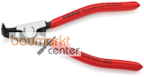 KNIPEX 46 21 A11 SB Sicherungsringzange f�r Au�enringe auf Wellen mit Kunststoff �berzogen schwarz atramentiert 125 mm