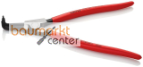 KNIPEX 46 21 A41 SB Sicherungsringzange f�r Au�enringe auf Wellen mit Kunststoff �berzogen schwarz atramentiert 300 mm