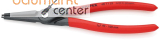 KNIPEX 48 11 J3 Pr�zisions-Sicherungsringzange f�r Innenringe in Bohrungen mit rutschhemmendem Kunststoff �berzogen grau atramentiert 225 mm