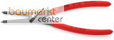 KNIPEX 49 11 A3 Pr�zisions-Sicherungsringzange f�r Au�enringe auf Wellen mit rutschhemmendem Kunststoff �berzogen grau atramentiert 225 mm