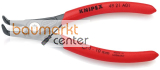KNIPEX 49 21 A01 Pr�zisions-Sicherungsringzange f�r Au�enringe auf Wellen mit rutschhemmendem Kunststoff �berzogen grau atramentiert 130 mm