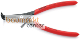 KNIPEX 49 41 A31 Pr�zisions-Sicherungsringzange f�r Au�enringe auf Wellen mit rutschhemmendem Kunststoff �berzogen grau atramentiert 210 mm