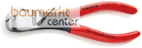 KNIPEX 67 01 160 Kraft-Vornschneider mit Kunststoff �berzogen schwarz atramentiert 160 mm